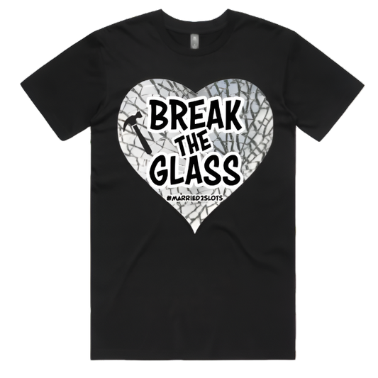 MARRIED 2 SLOTS "Break The Glass" Short Sleeve T-Shirt