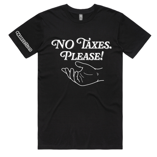 MARRIED 2 SLOTS "No Taxes Please" Short Sleeve Tee