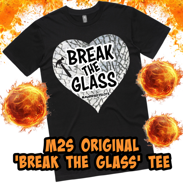 MARRIED 2 SLOTS "Break The Glass" Short Sleeve T-Shirt
