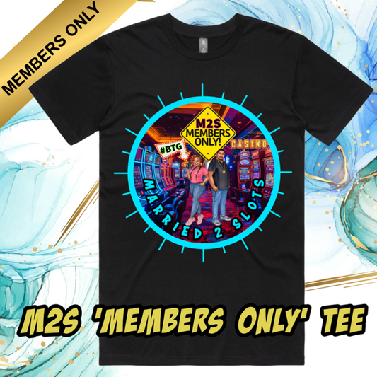 MARRIED 2 SLOTS "Members Only " Short Sleeve T-Shirt