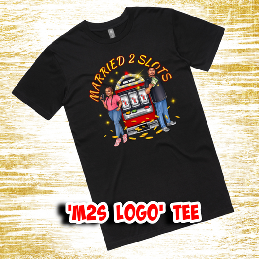 MARRIED 2 SLOTS "Logo Tee" Short Sleeve T-Shirt